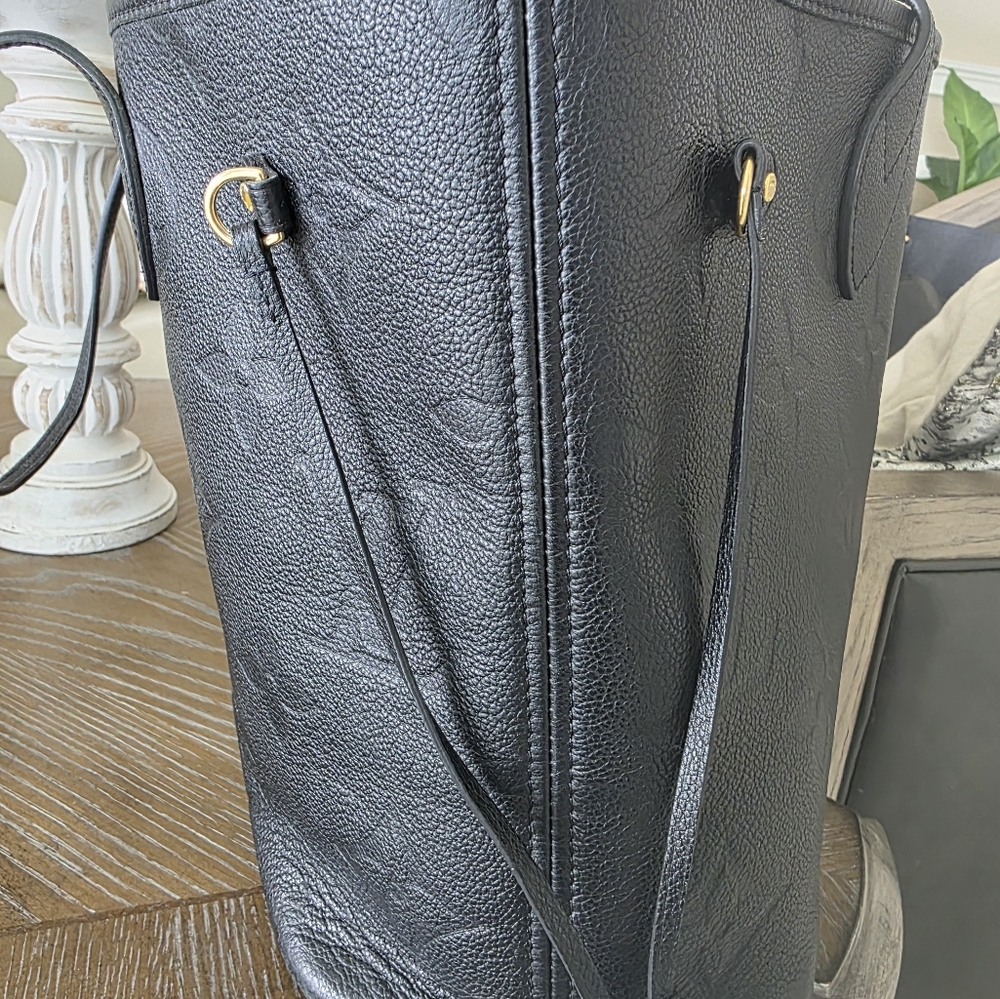 LOUIS VUITTON Neverfull MM tote Monogram Empreinte. - Picture 5 of 8